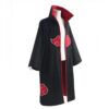 Naruto Series : Akatsuki Cloak – Naruto Unisex Cosplay Robe