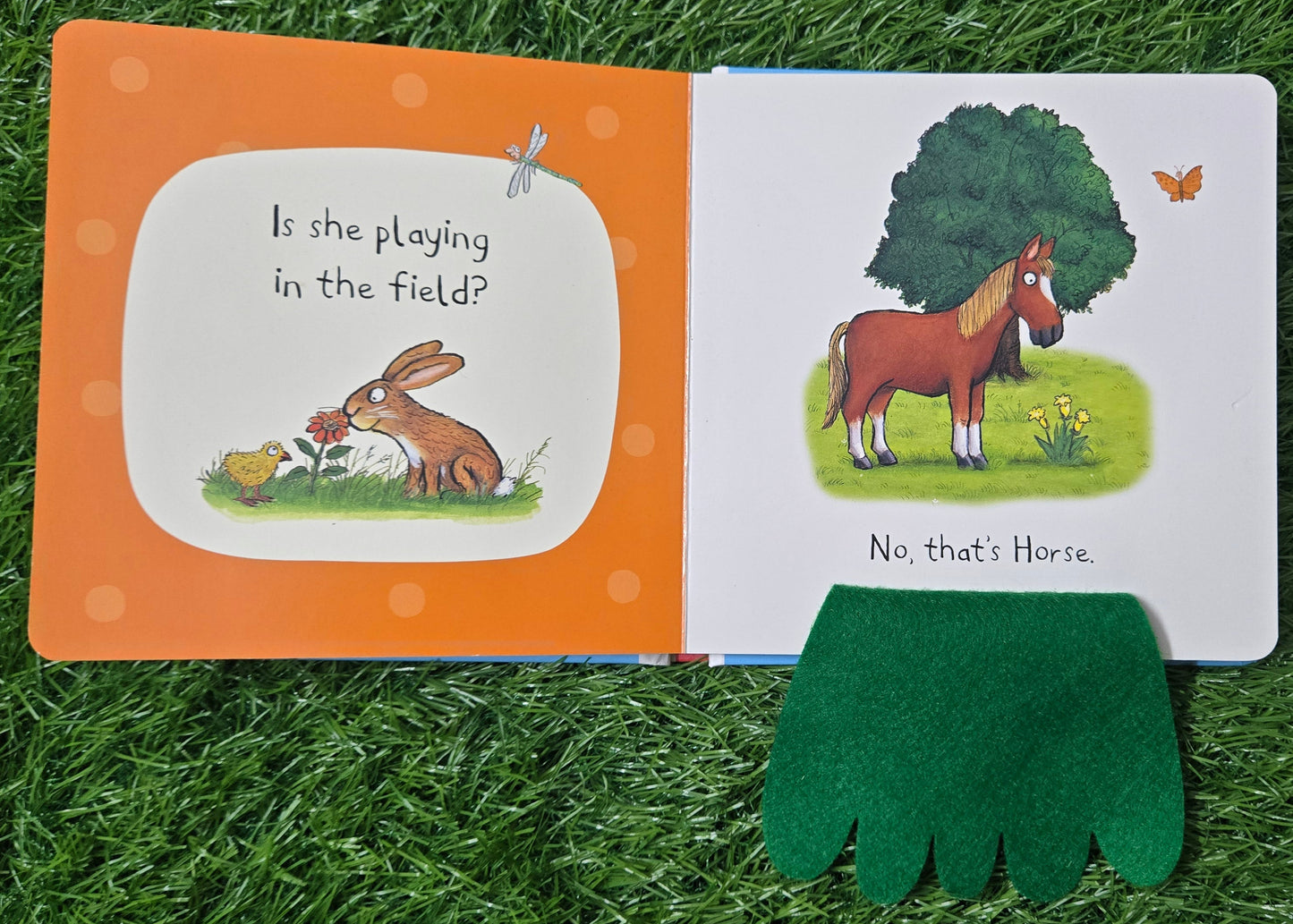Who's Hiding On the Farm By Axel Scheffler