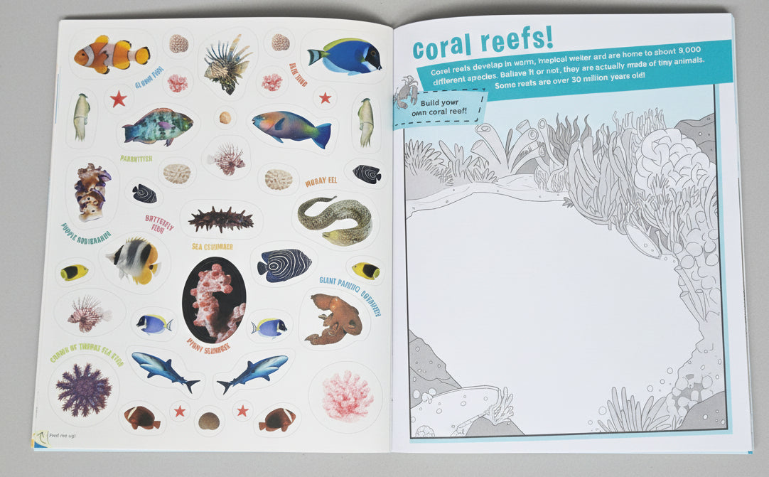 Peel + Discover: Oceans By Workman Publishing
