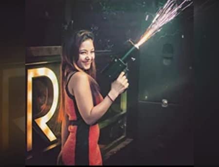 Party Favor Sparkle Cold Fire Gun(Black) Cold Pyro Gun for Diwali Pubs Events, Party Functions, Celebrations Pyro Gun for Wedding & Birthdays