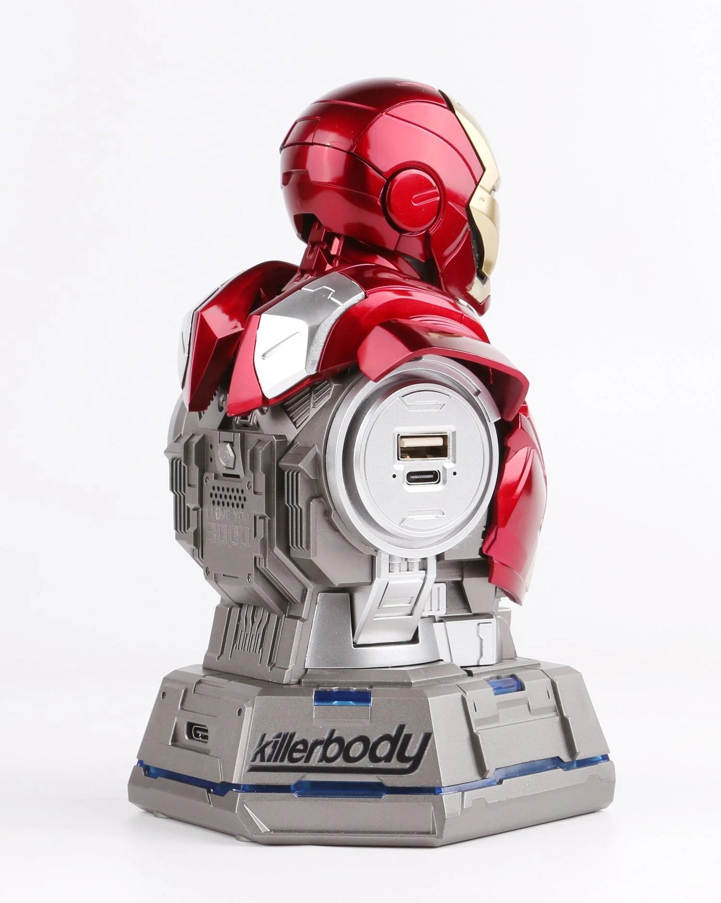 Iron Man MK3 Bust 65W Charging Station 3 in 1 Charger Stand