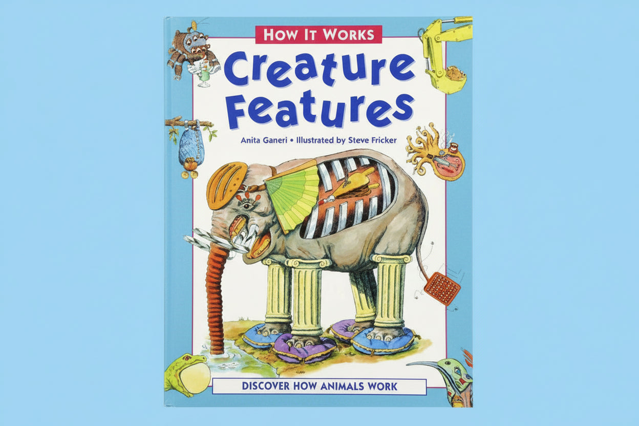 How it Works: Creature Features By Anita Ganeri (Hardcover)