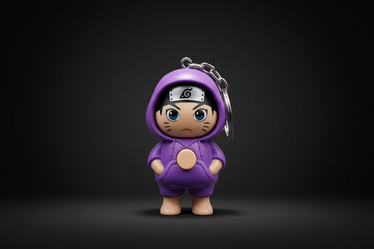 Naruto Face Changing Keychain Pack of 3