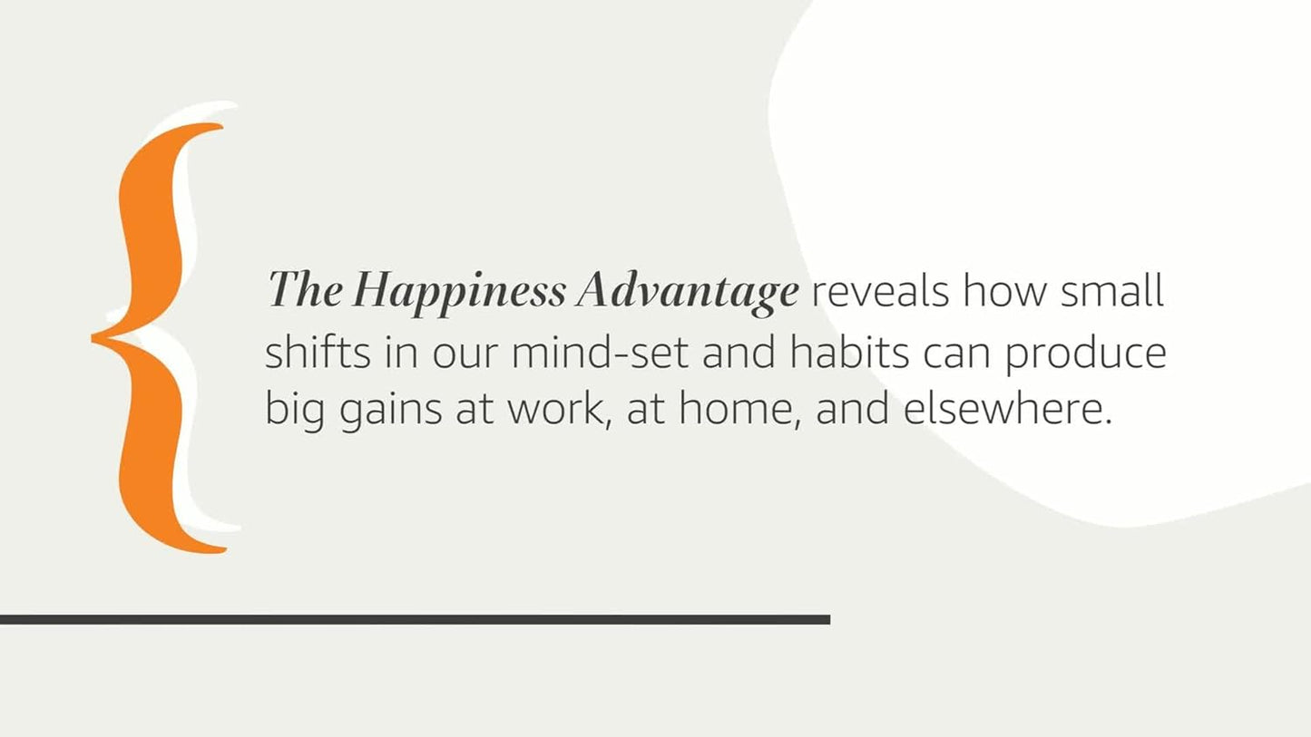 The Happiness Advantage By Shawn Achor (Hardcover)