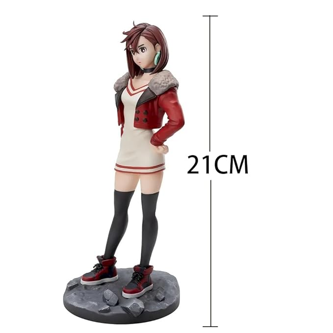 Anime Figures Cool Dandadan Okarun Momo Ayase Figure 21 cm, Dan Da Dan Anime Model Figures