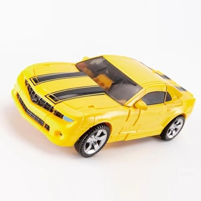 Wasp Warrior" TW-1025B Transformation Bumblebee Action Figure Toys Masterpiece Movie Model Deluxe Deformation Car Robot (Yellow)