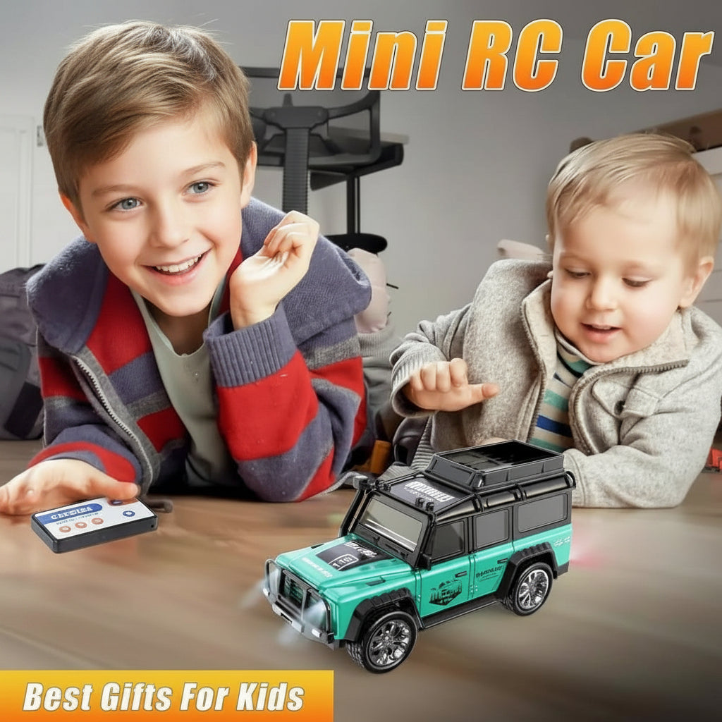 Mini Jeep 1:64 RC Off-Road Remote Control Toy