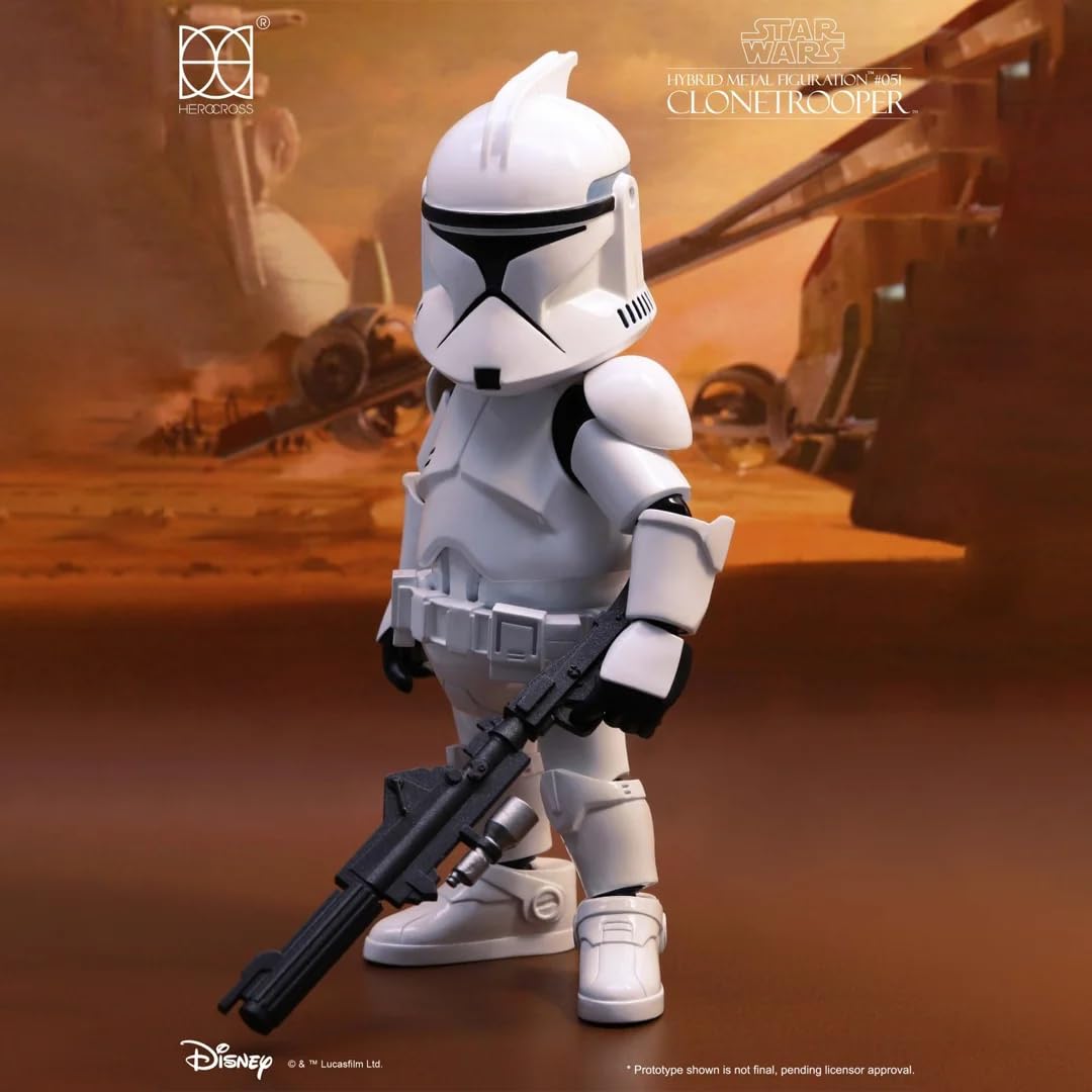 Herocross STAR WARS Clone Trooper (Phase II) Collectible Action Figure