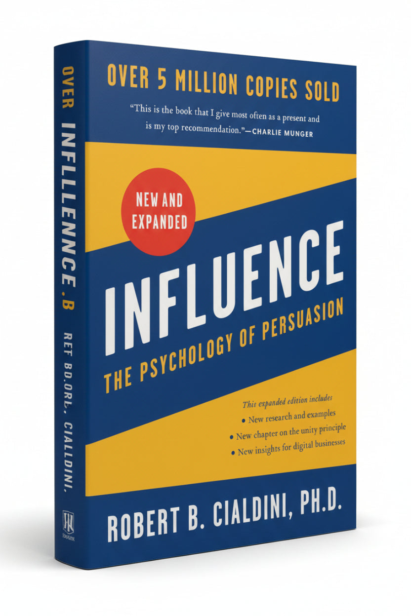 INFLUENCE- New and Expanded : Psychology of Influence By Robert B. Cialdini PhD (Hardcover)