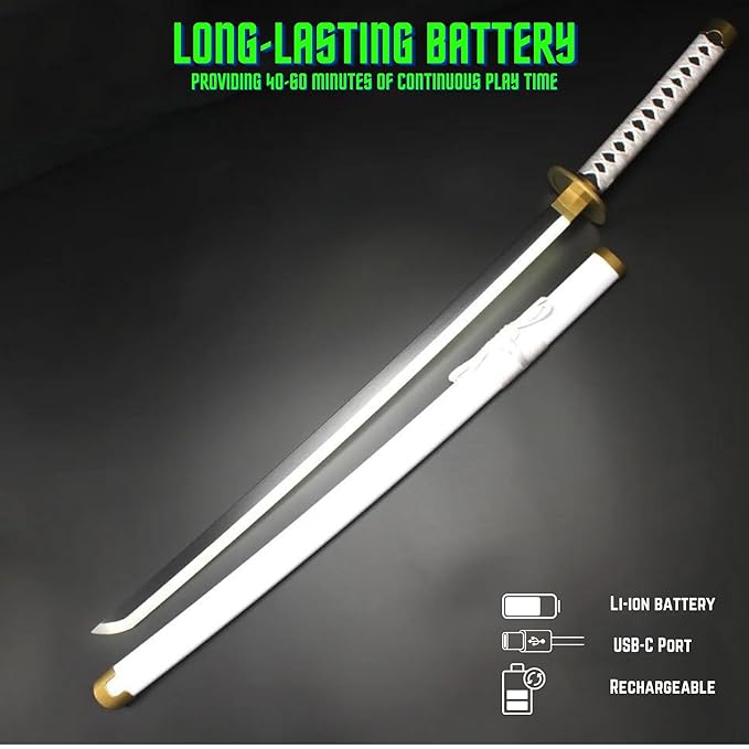One Piece: Zoro Wado Ichimonji Led Katana