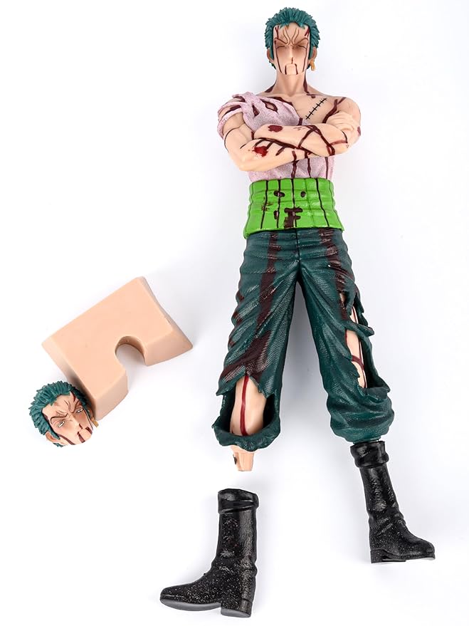 Anime Action Figures, Nothing Happened: Moss Head Figurine Big Size Anime Action Figure Statue Collectible for Room,Home Decor (28 cm)