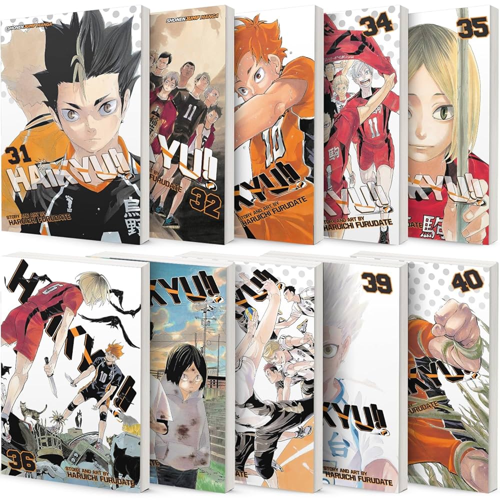 Haikyu, Box set (01-11) by Haruichi Furudate