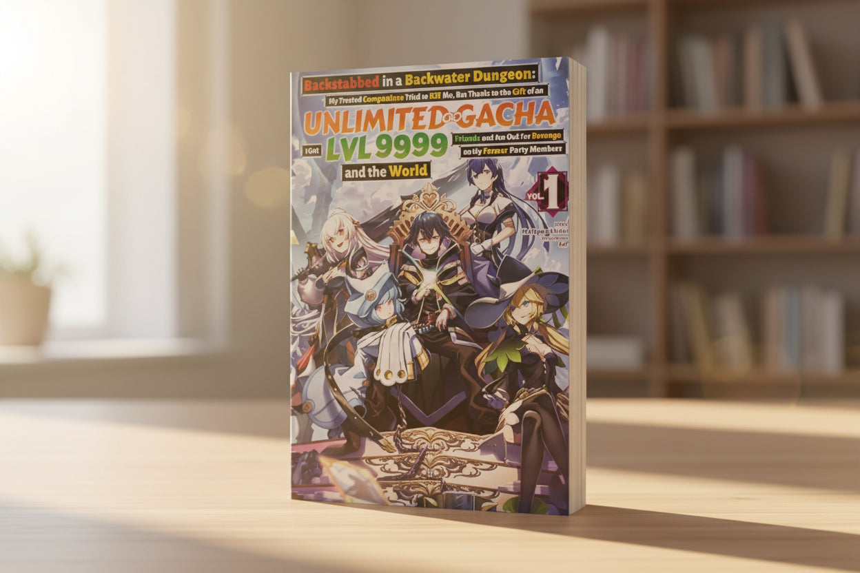 Backstabbed in a Backwater Dungeon (Combo Vol 1 to Vol 9): My Trusted Companions Tried to Kill Me, But Thanks to an infinite Gacha I Got LVL 9999 Friends and Am Out For Revenge (9 Book Series Combo) By Meikyou Shisui