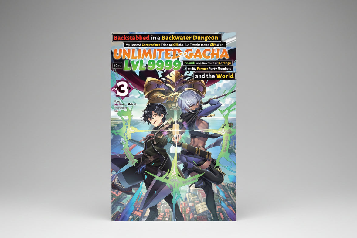 Backstabbed in a Backwater Dungeon: My Trusted Companions Tried to Kill Me, But Thanks to the ... Party Members and the World Vol. 3 By Meikyou Shisui
