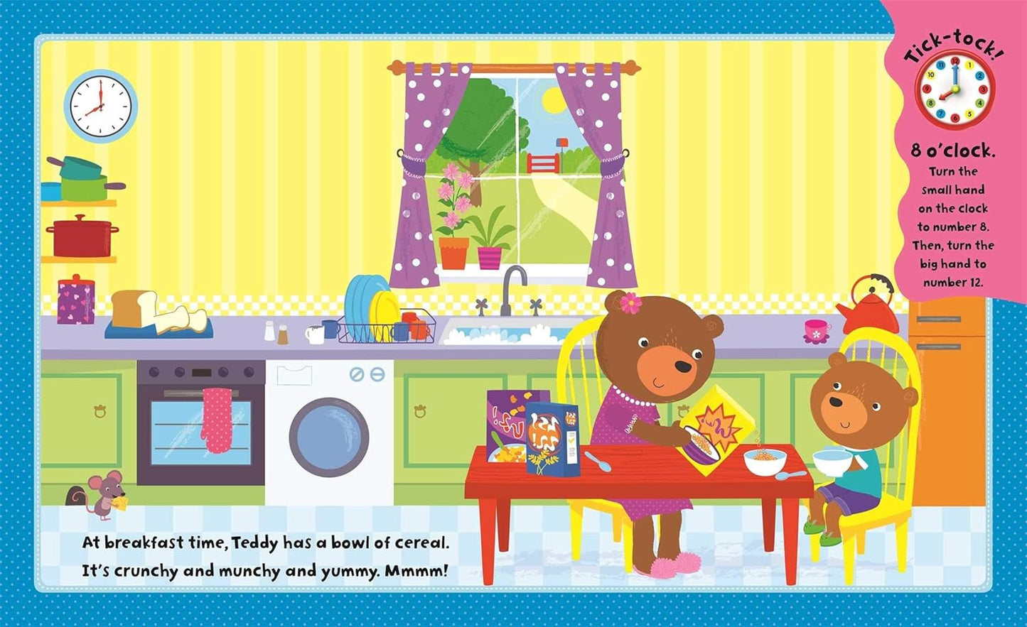 Tick-Tock Clock Book By Samantha Meredith (Illustrator), IglooBooks (Author) (Hardcover)