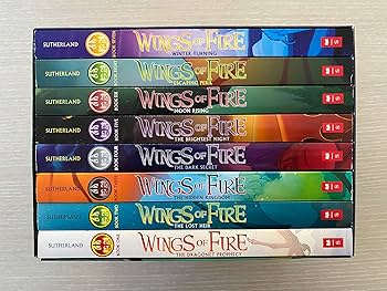 Wings of Fire Series (1-8) Box Set by Tui T. Sutherland