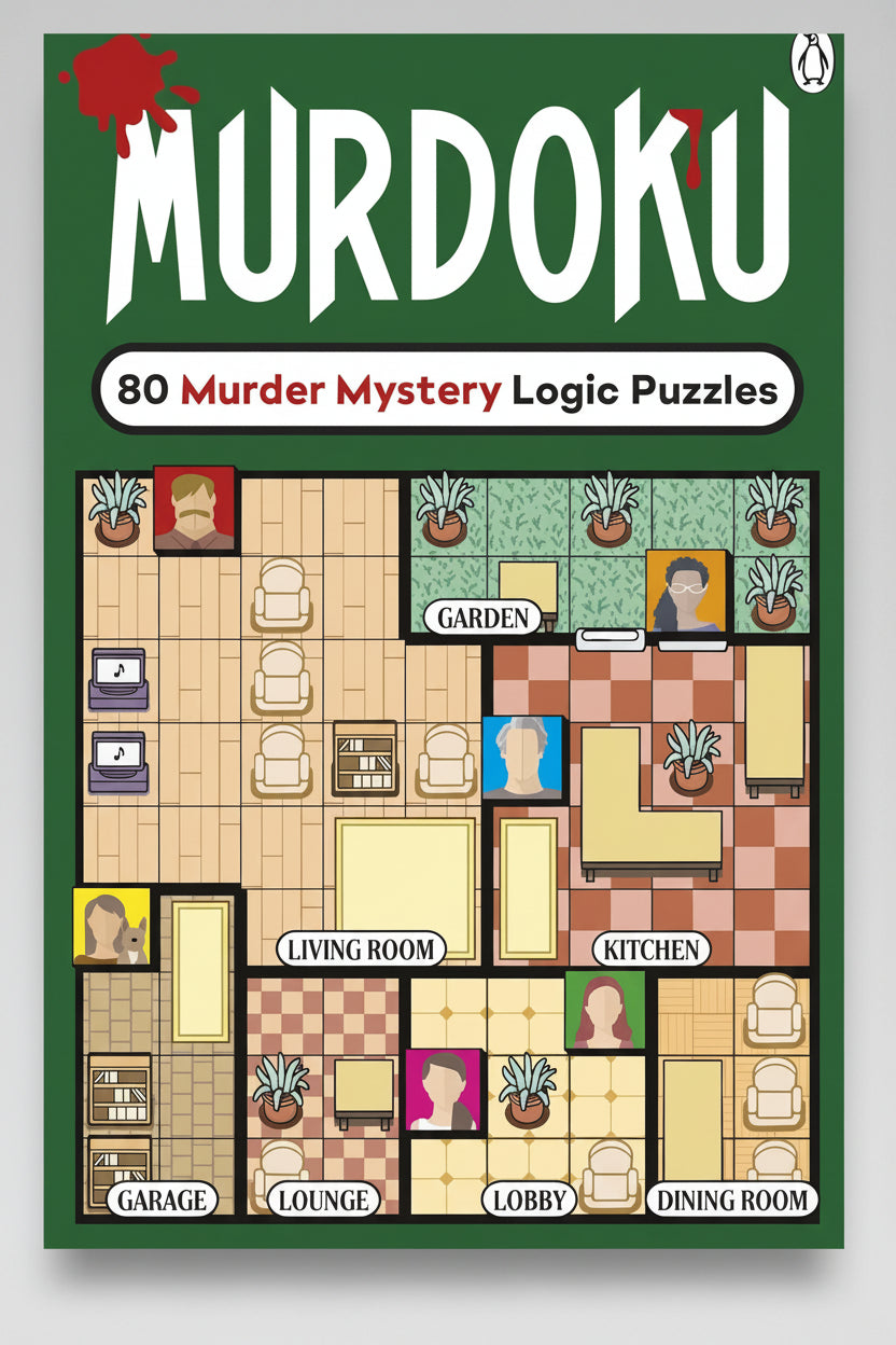 Murdoku - 80 Murder Mystery Logic Puzzles By M. Garand (Paperback)