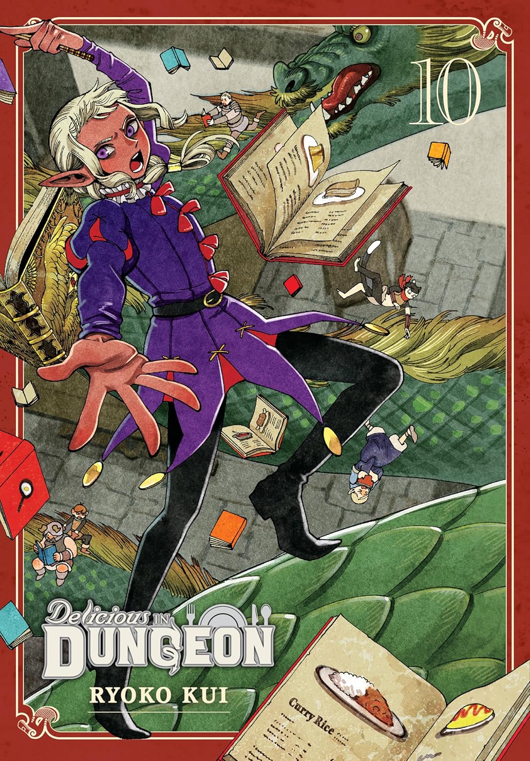 Delicious in Dungeon Vol 10 By Ryoko Kui (Paperback)