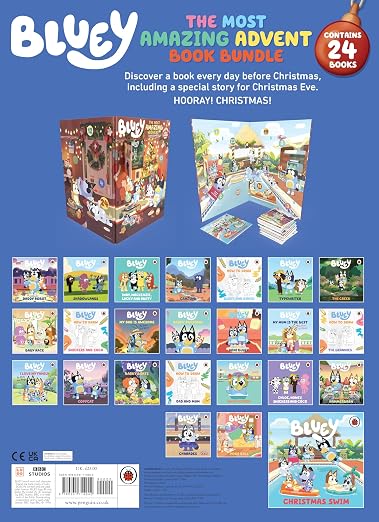 Bluey: The Most Amazing Advent Book Bundle By (Bluey) (Paperback)