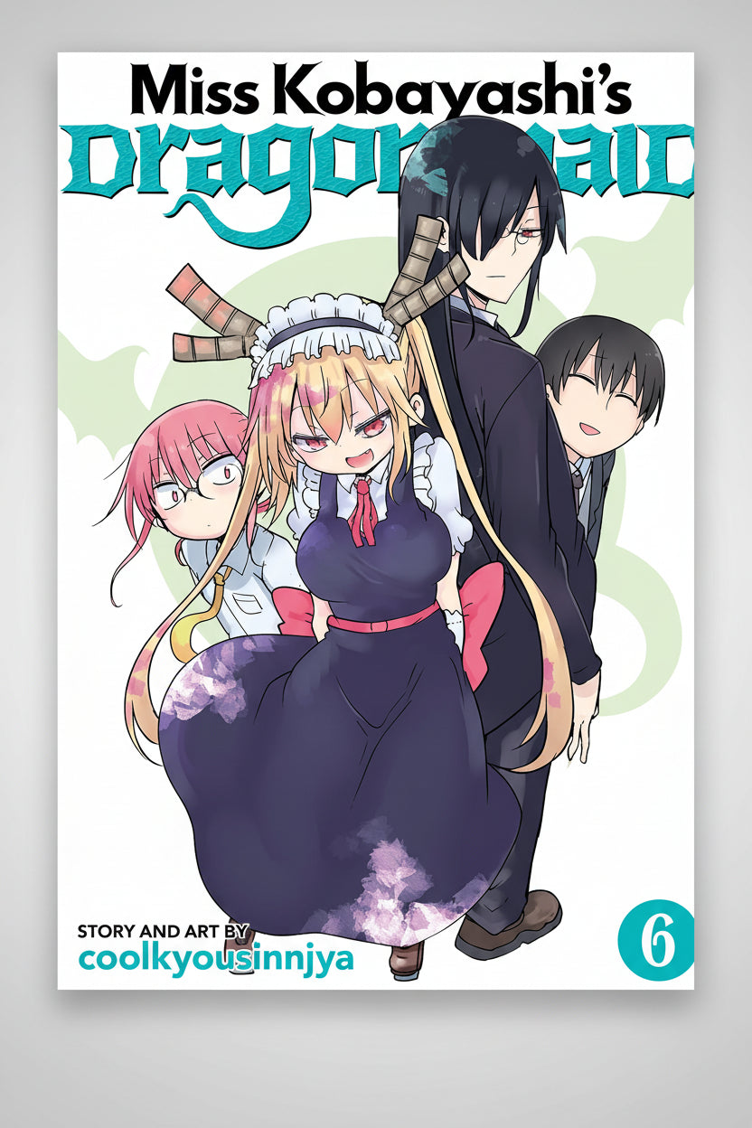 Miss Kobayashi's Dragon Maid Vol 6 By Coolkyousinnjya (Paperback)