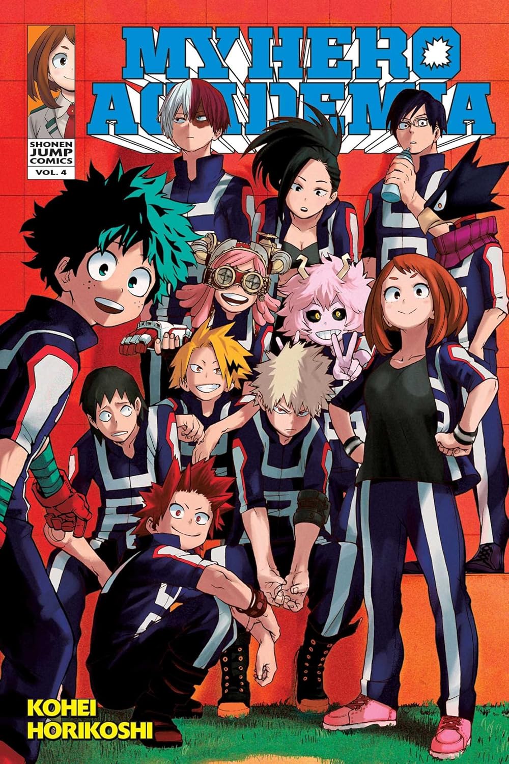 My Hero Academia Vol. 4 By KOUHEI HORIKOSHI