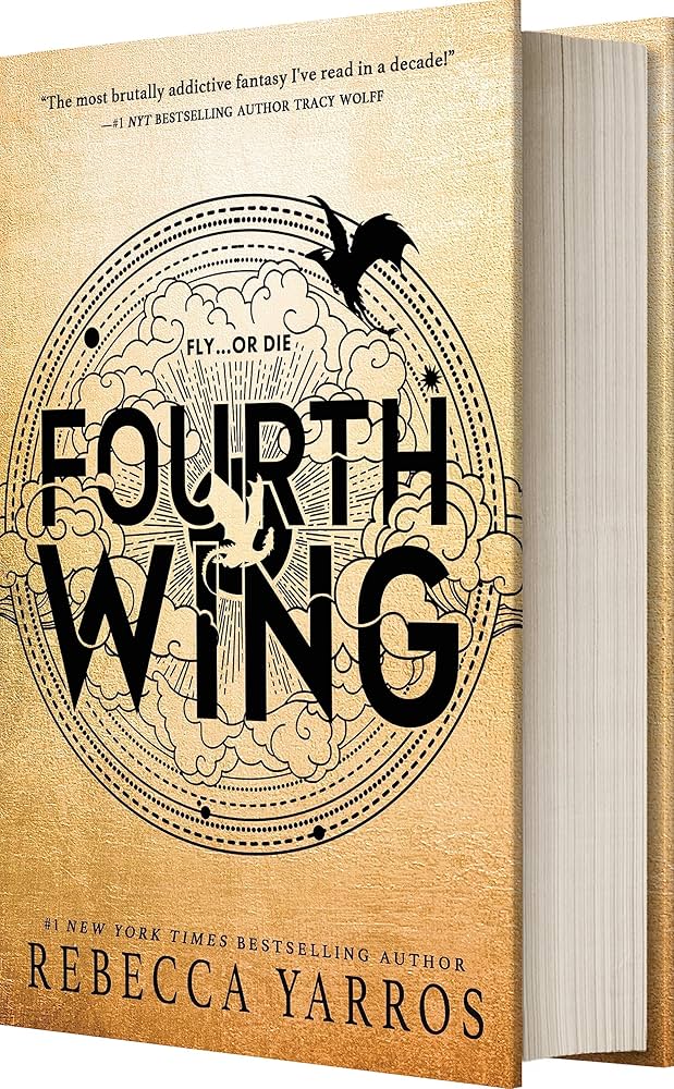 Fourth wing ( HARDCOVER ) by Rebecca Yarros