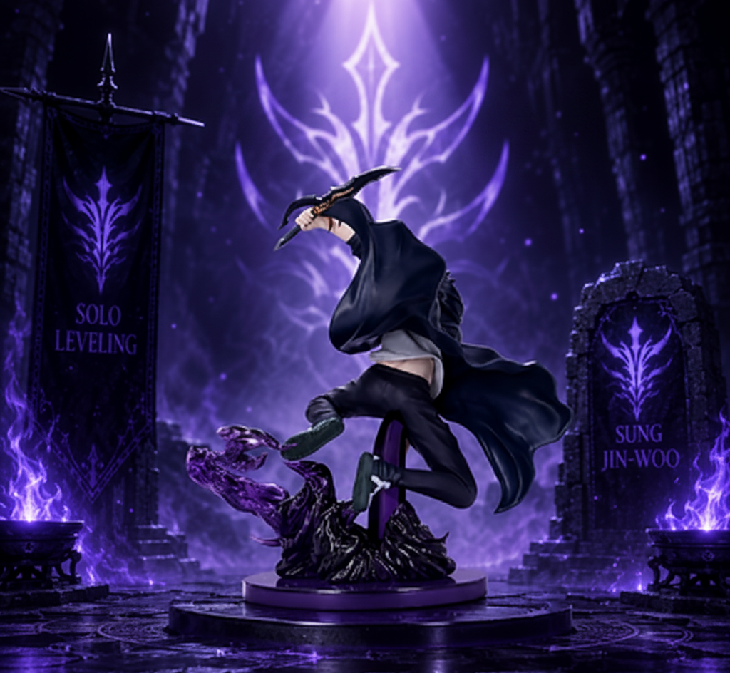 Sung Jin-Woo Solo Leveling Dual-Dagger Action Figure (20cm) Limited Edition