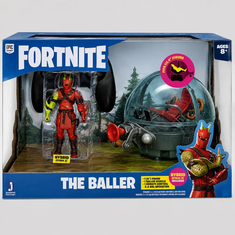 Fortnite RC The Baller – Remote Control Vehicle Hybrid Stage 3 with 10cm Figure Set