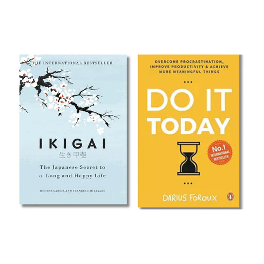 (Combo 2 Book) ikigai + Do It Today
