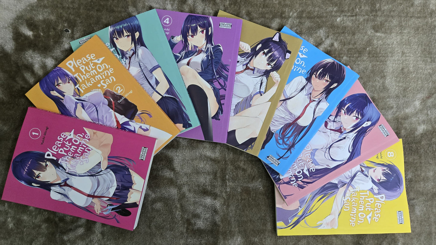 Please Put Them on Takamine-san Vol. 1-8