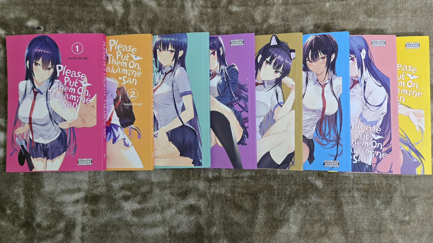 Please Put Them on Takamine-san Vol. 1-8