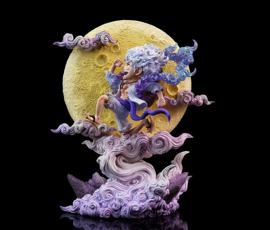 One Piece: Luffy Gear 5 Moon Highly Detailed Lamp - 14cm Action Figure