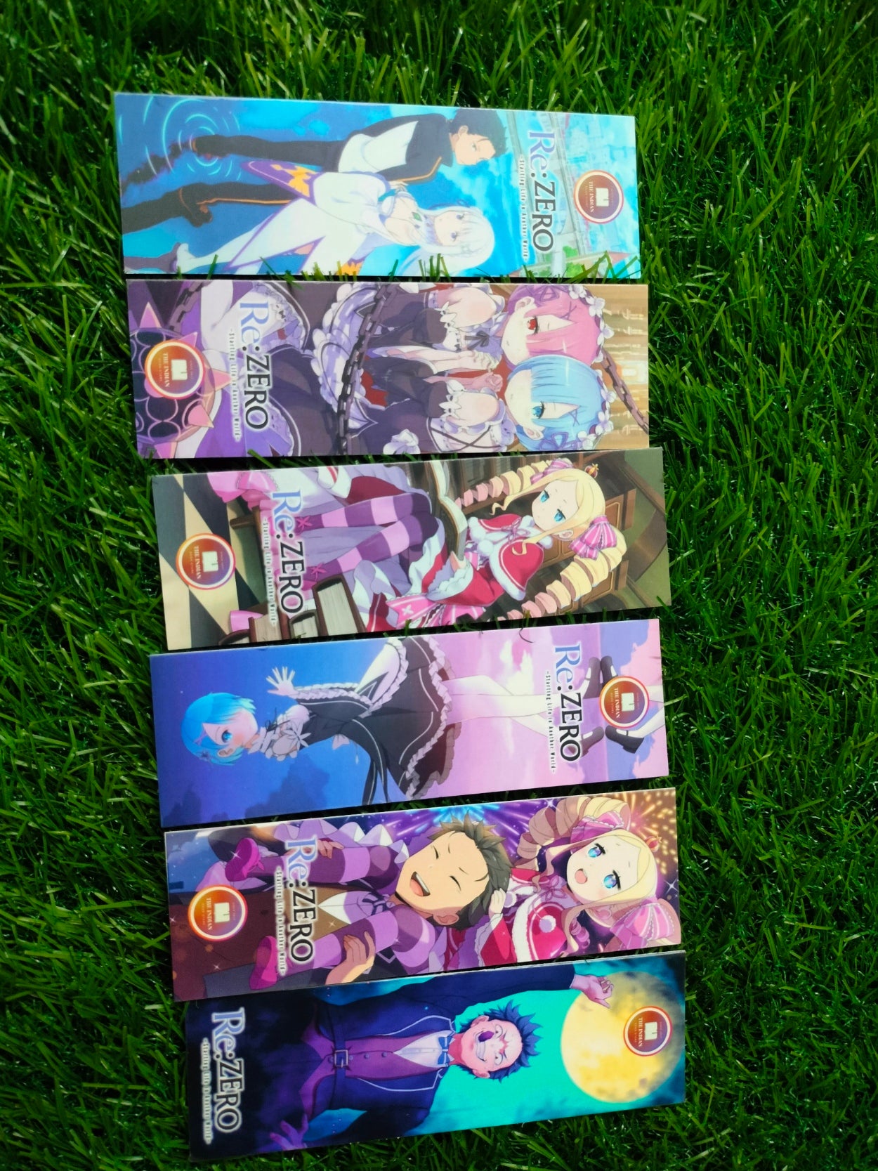 ReZero Theme Bookmarks (6 Pcs)