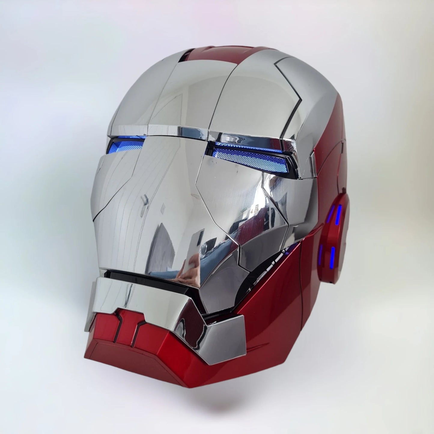 Iron Man MK5 Helmet Silver Edition with Voice Control