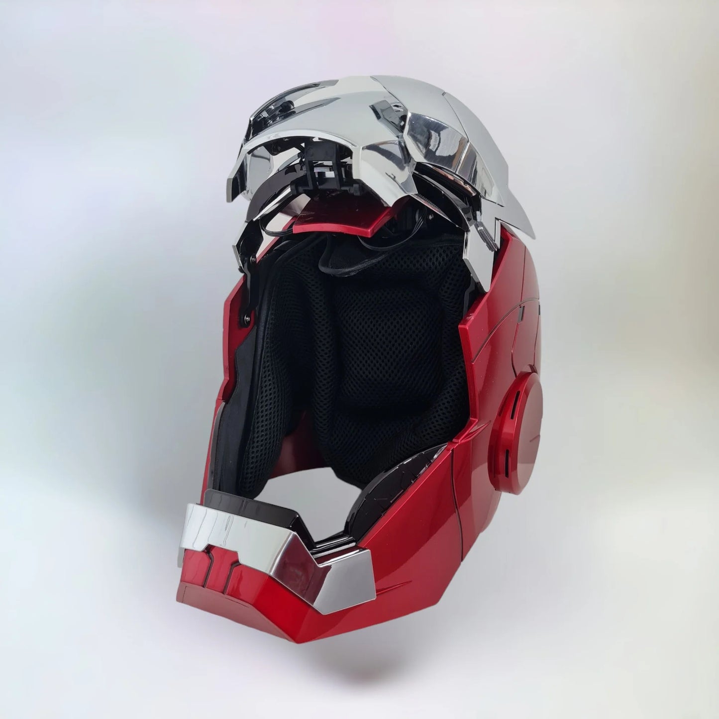 Iron Man MK5 Helmet Silver Edition with Voice Control
