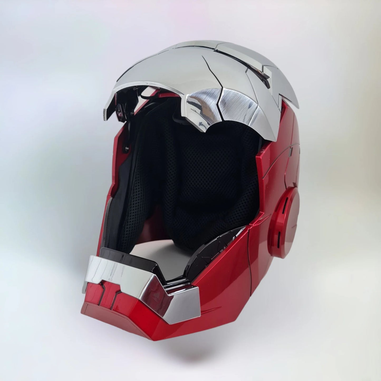 Iron Man MK5 Helmet Silver Edition with Voice Control
