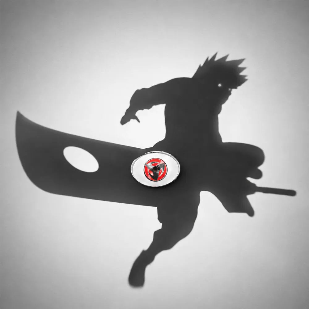 Kakashi Shadow Wall Lamp One Piece Anime 3D LED Illusion Night Light, USB Powered,Touch Control