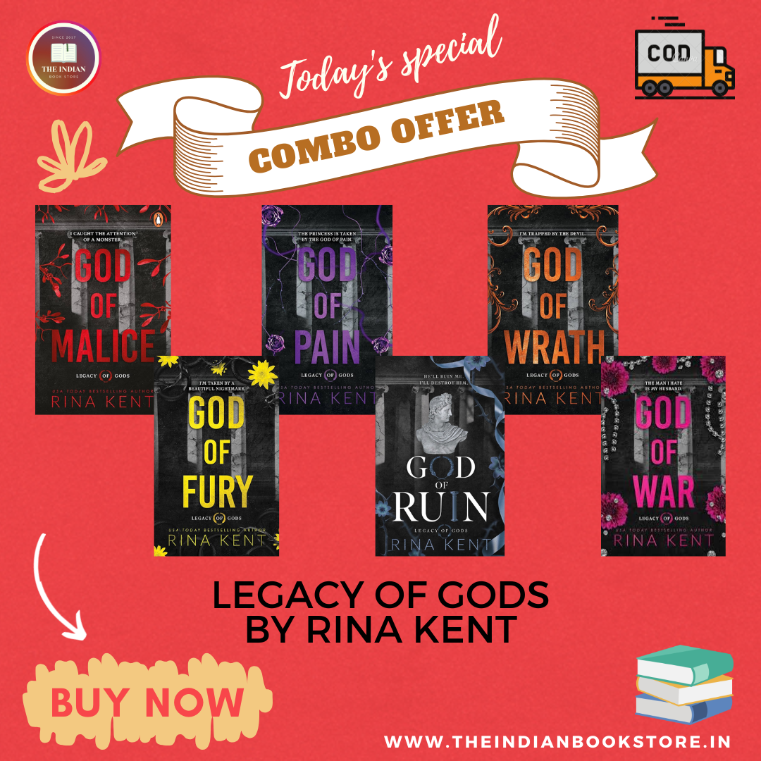 God of Malice, Pain, Wrath, Pain, Ruin & War by Rina Kent (6 Book Combo)