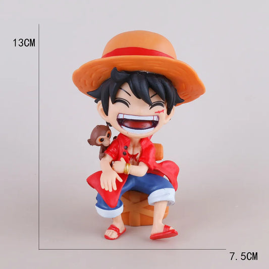Luffy Laughing Sitting - Action Figure 12cm