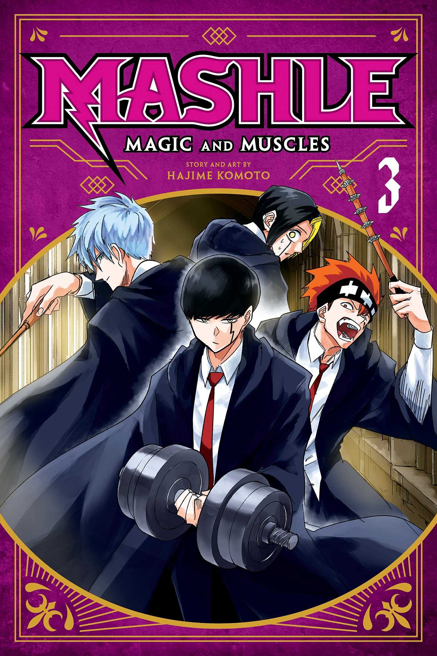 Mashle: Muscles and Magic Vol. 1-3