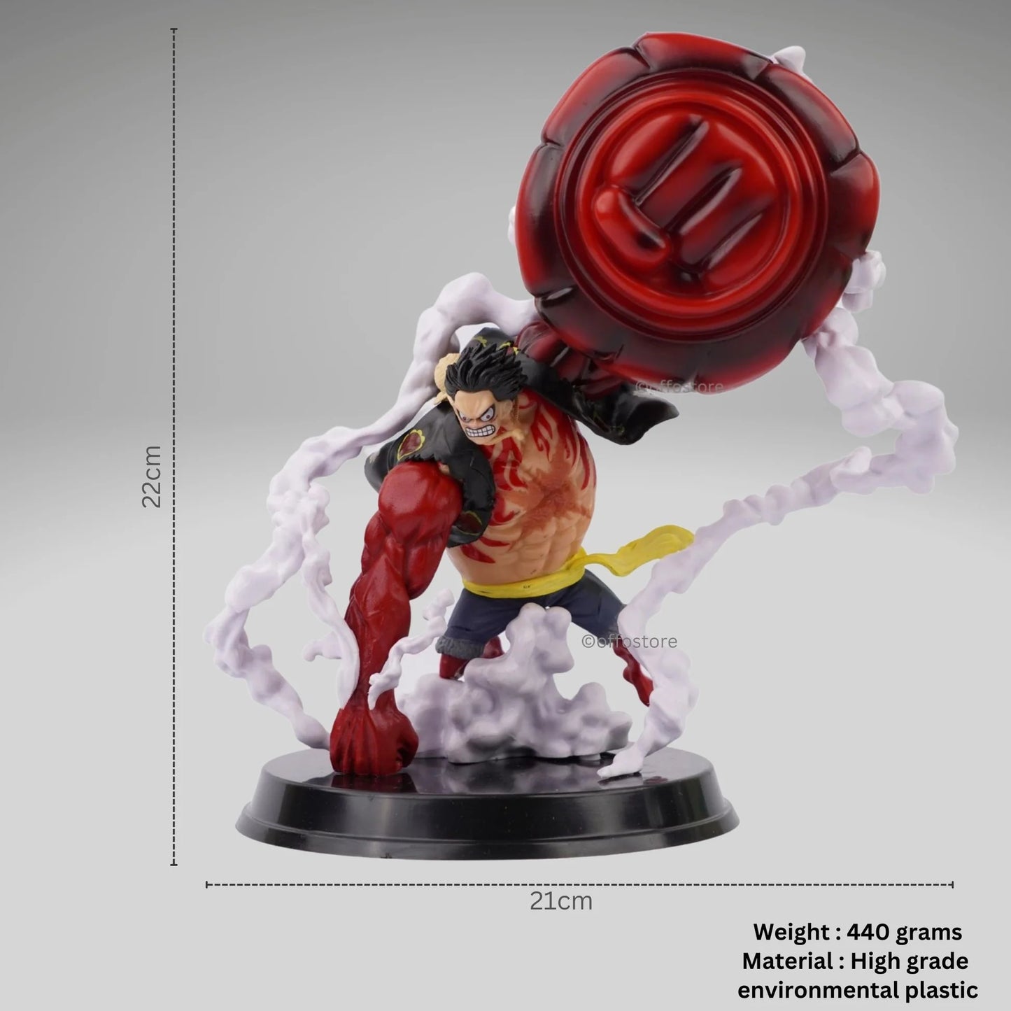 One Piece Luffy Gear 4 Big Punch Action Figure 23cm