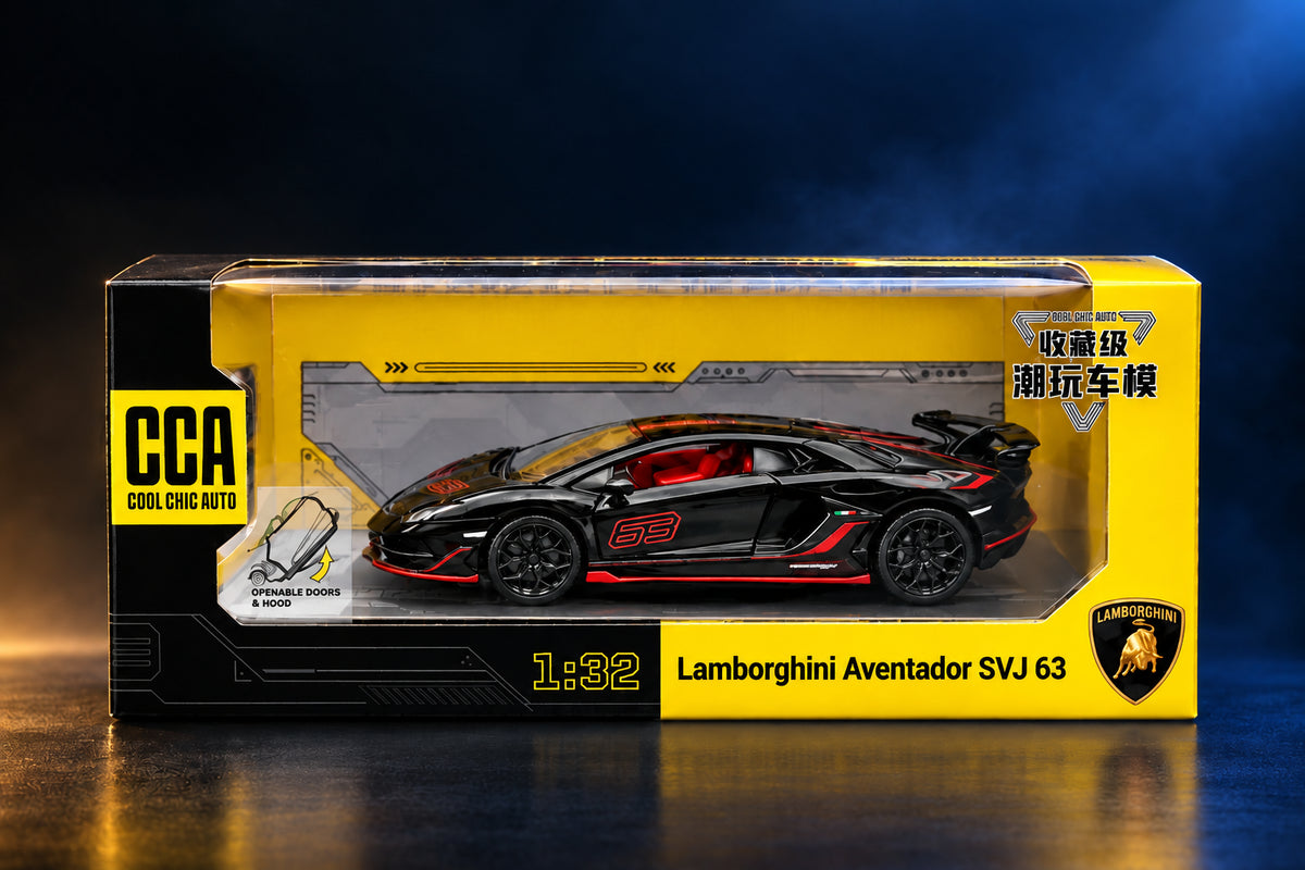 Lamborghini Aventador 63 1:32 Die-Cast Model Car