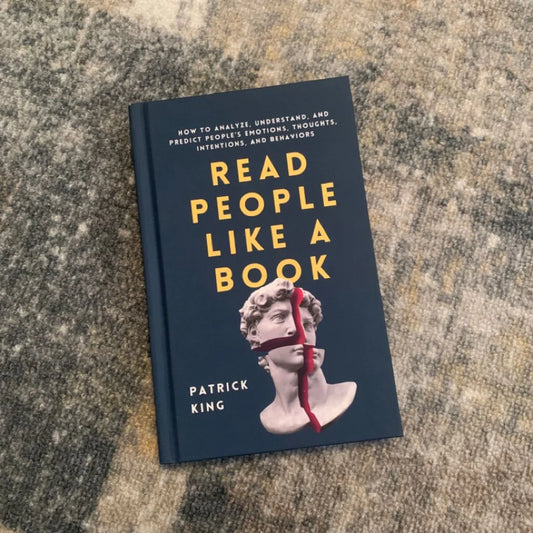 (HARDCOVER) READ PEOPLE LIKE A BOOK By PATRICK KING