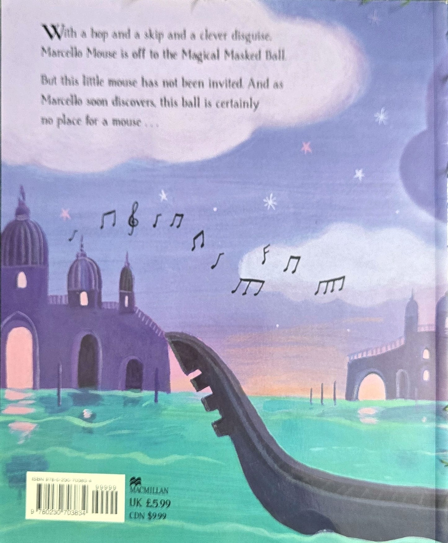 Marcello Mouse and the Masked Ball by Julie Monks