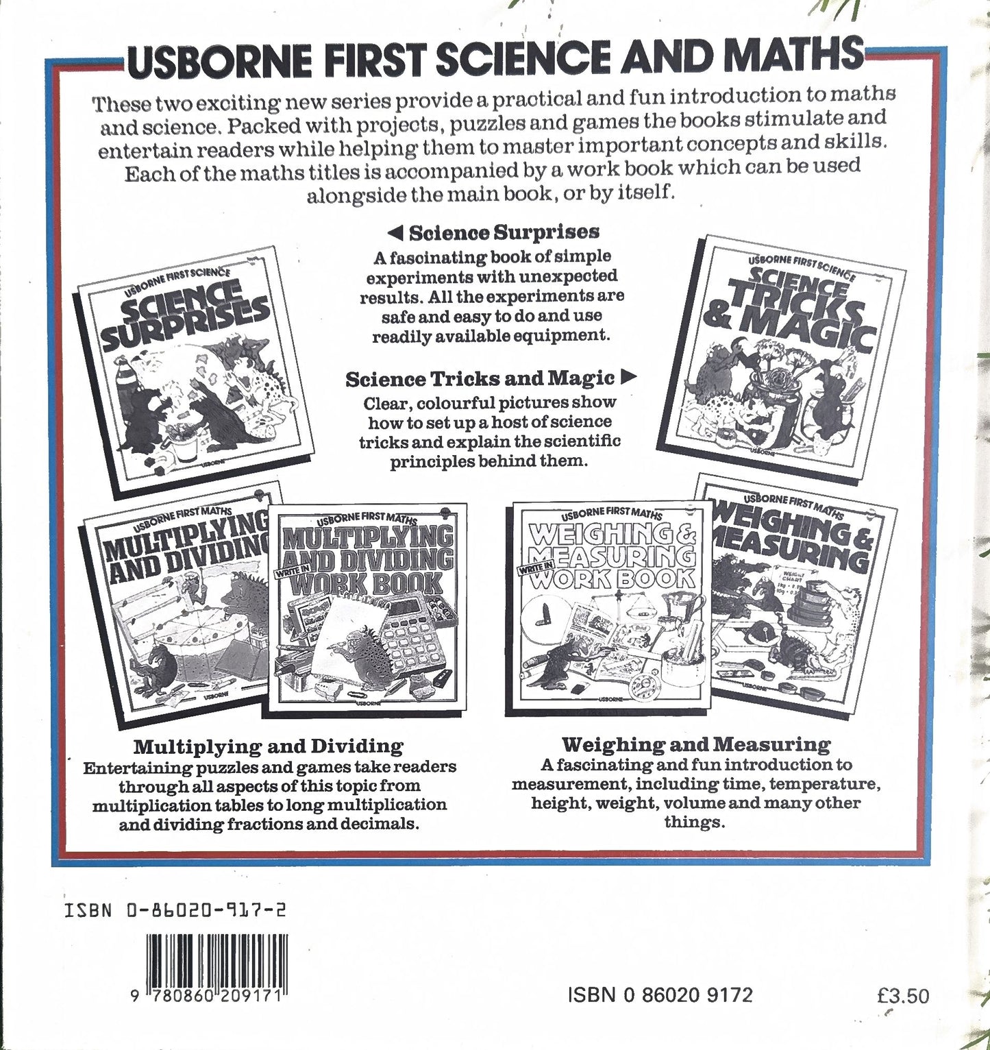 First Book of Science: "Science Tricks and Magic" by Gaby Waters