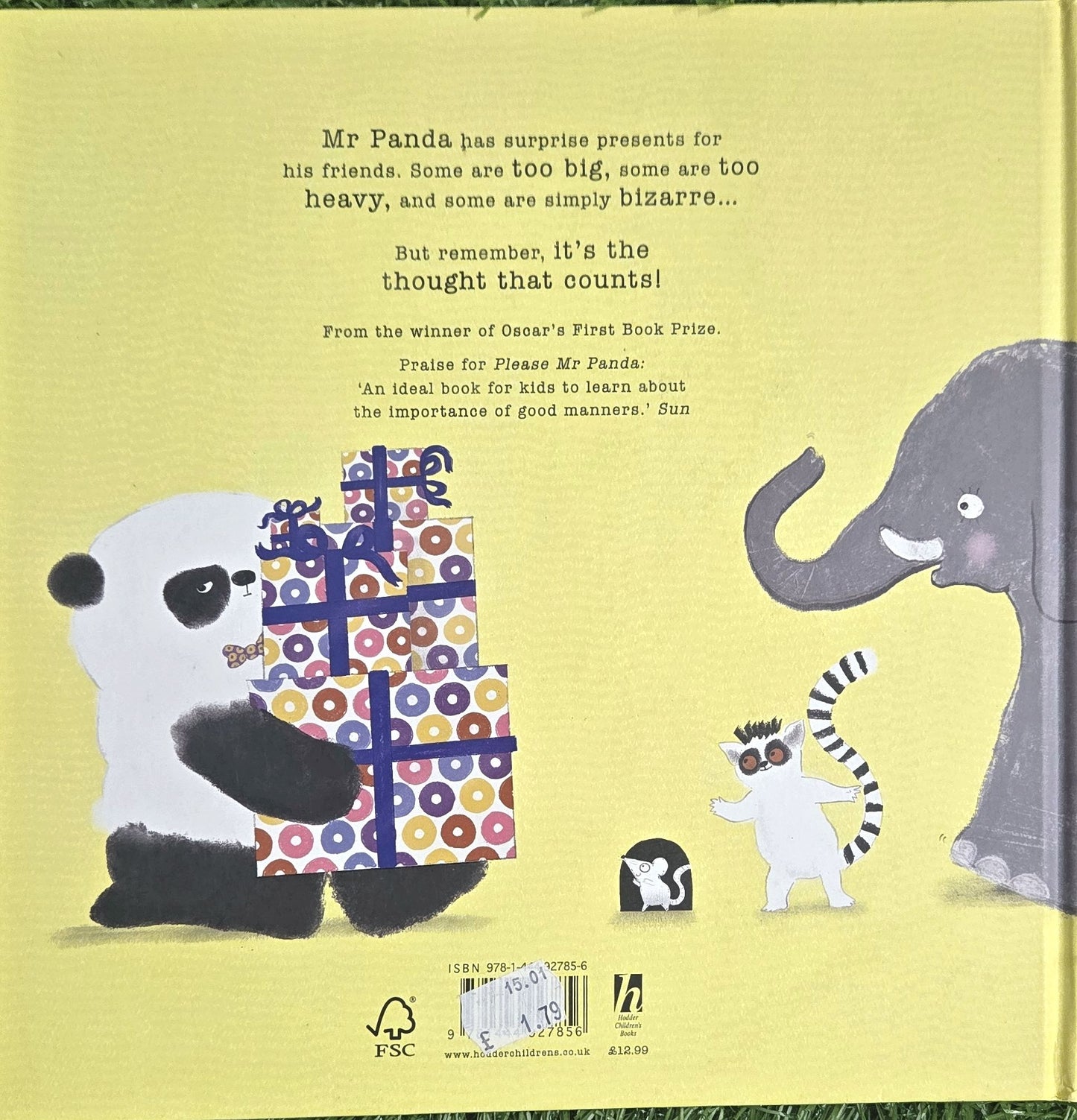 Thank You, Mr. Panda by Steve Antony