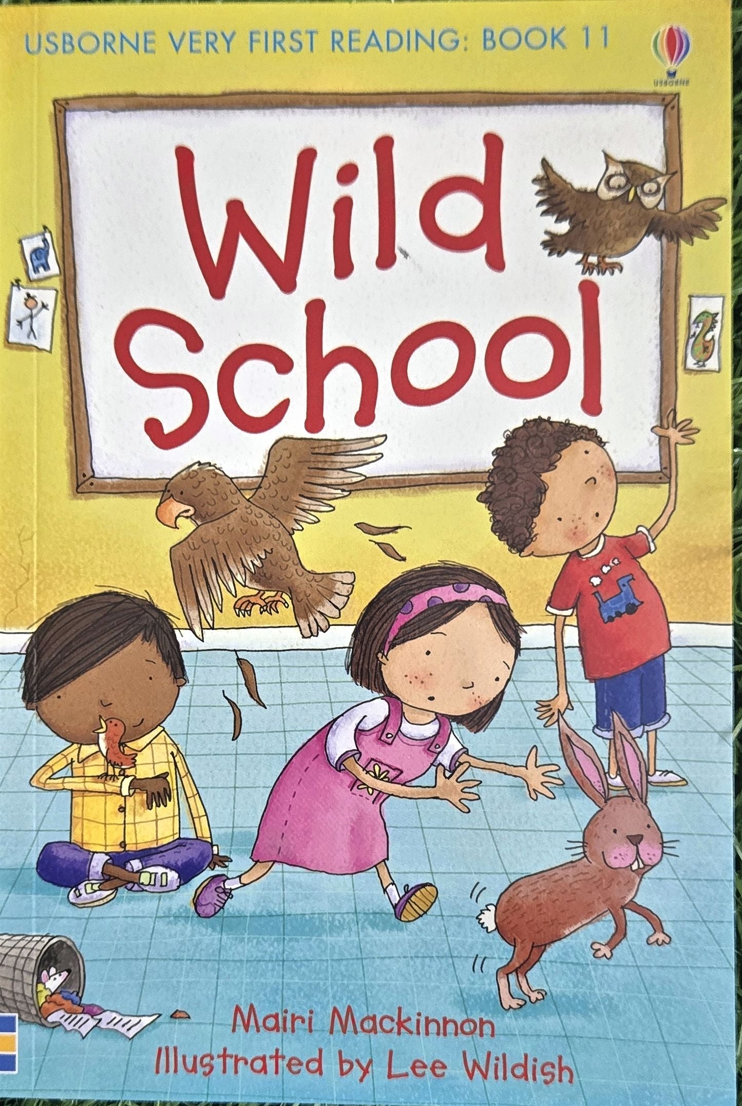 Wild School (Usborne Very First Reading Book) by Mairi Mackinnon