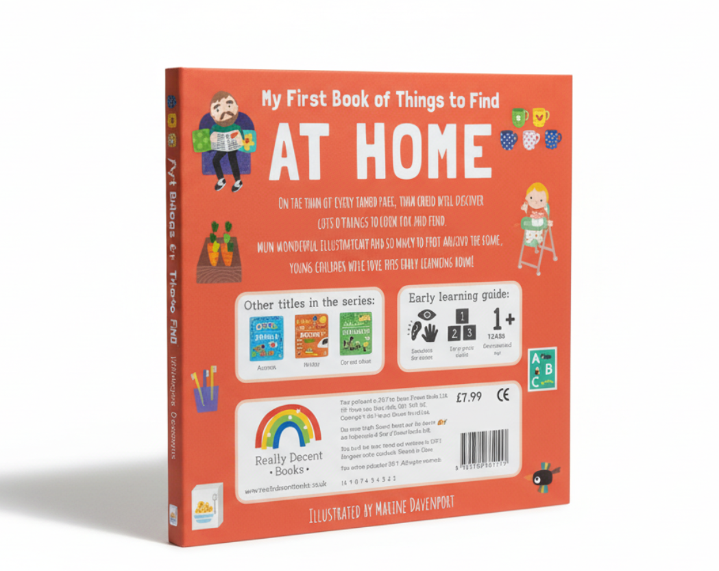 My First Book Of Things To Find: At Home By Maxine Davenport (Illustrator)