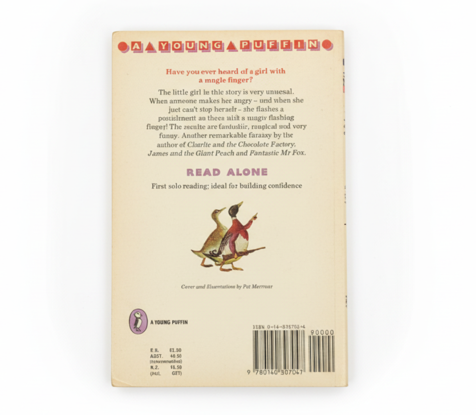 The Magic Finger By Roald Dahl (Paperback)