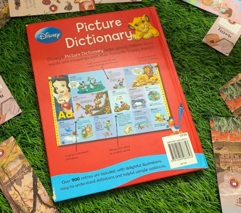 Disney Picture Dictionary By Parragon (Hardcover)